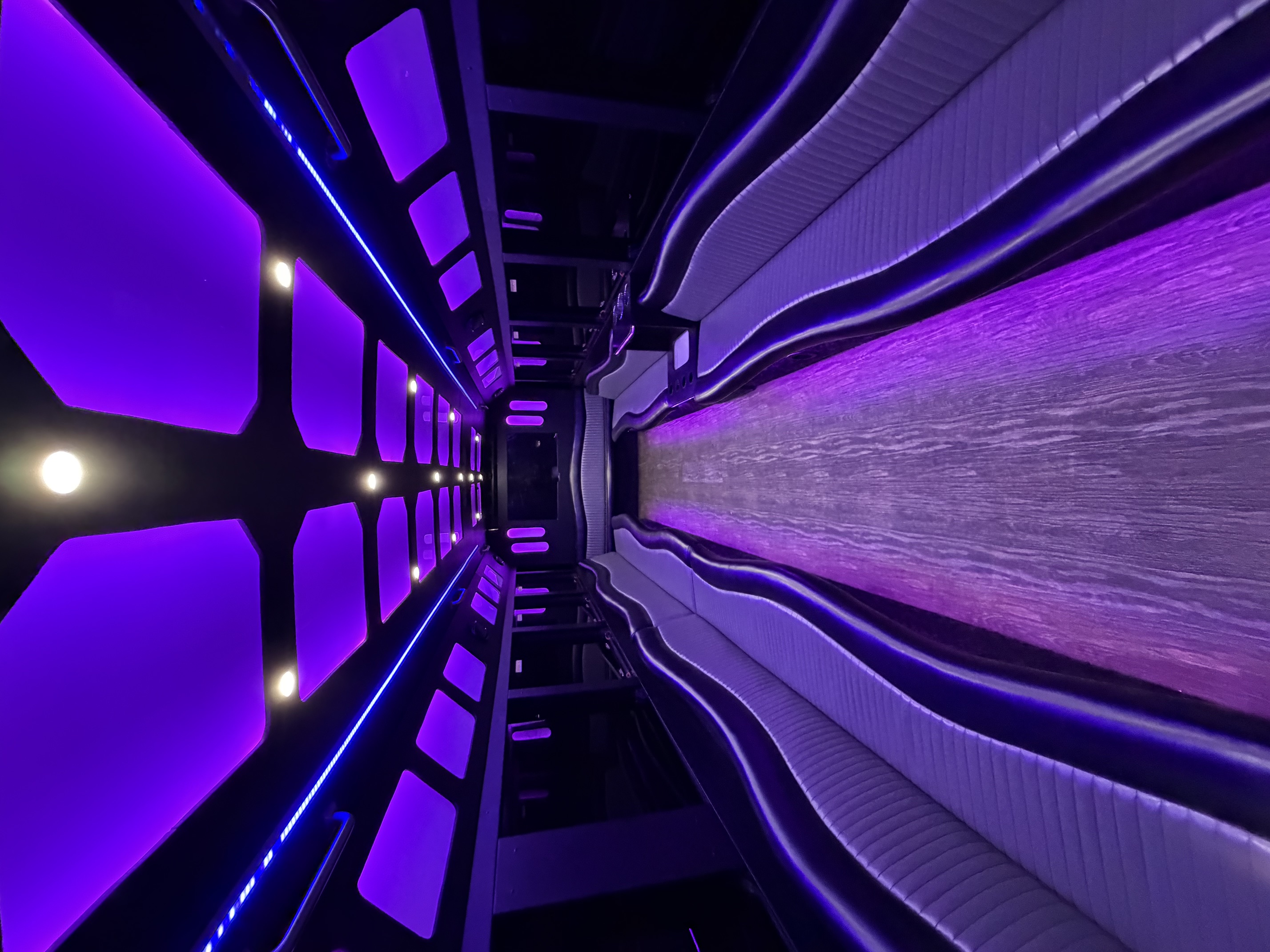 Luxury Party Bus Interior